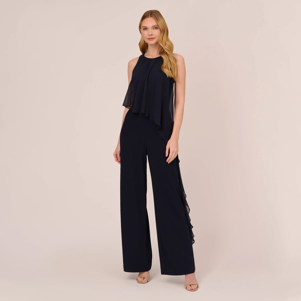 Elegant Black Sleeveless Jumpsuit